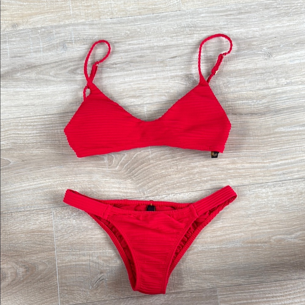 Vix Red Bikini Set